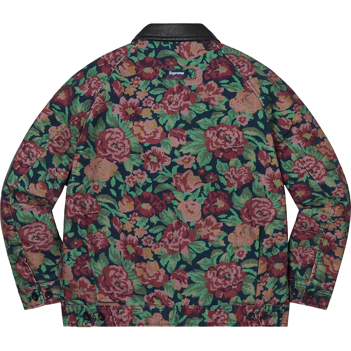 Leather Collar Work Jacket view 3